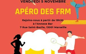 Apéro FRM Novembre