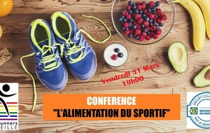 Conférence  L'Alimentation du Sportif 